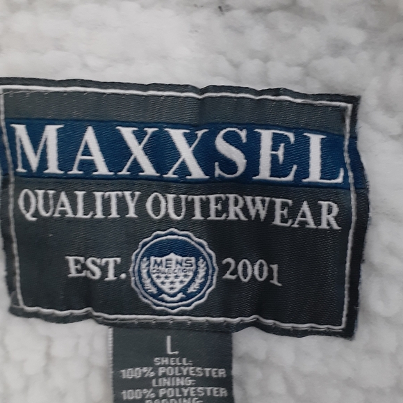 Maxxsel sherpa lined sweatshirt L - Picture 3 of 4